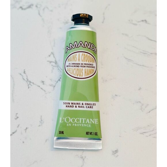 L'Occitane En Provence AMANDE Delicious Almond Hand & Nail Care 1.0 oz manicure - Picture 1 of 3